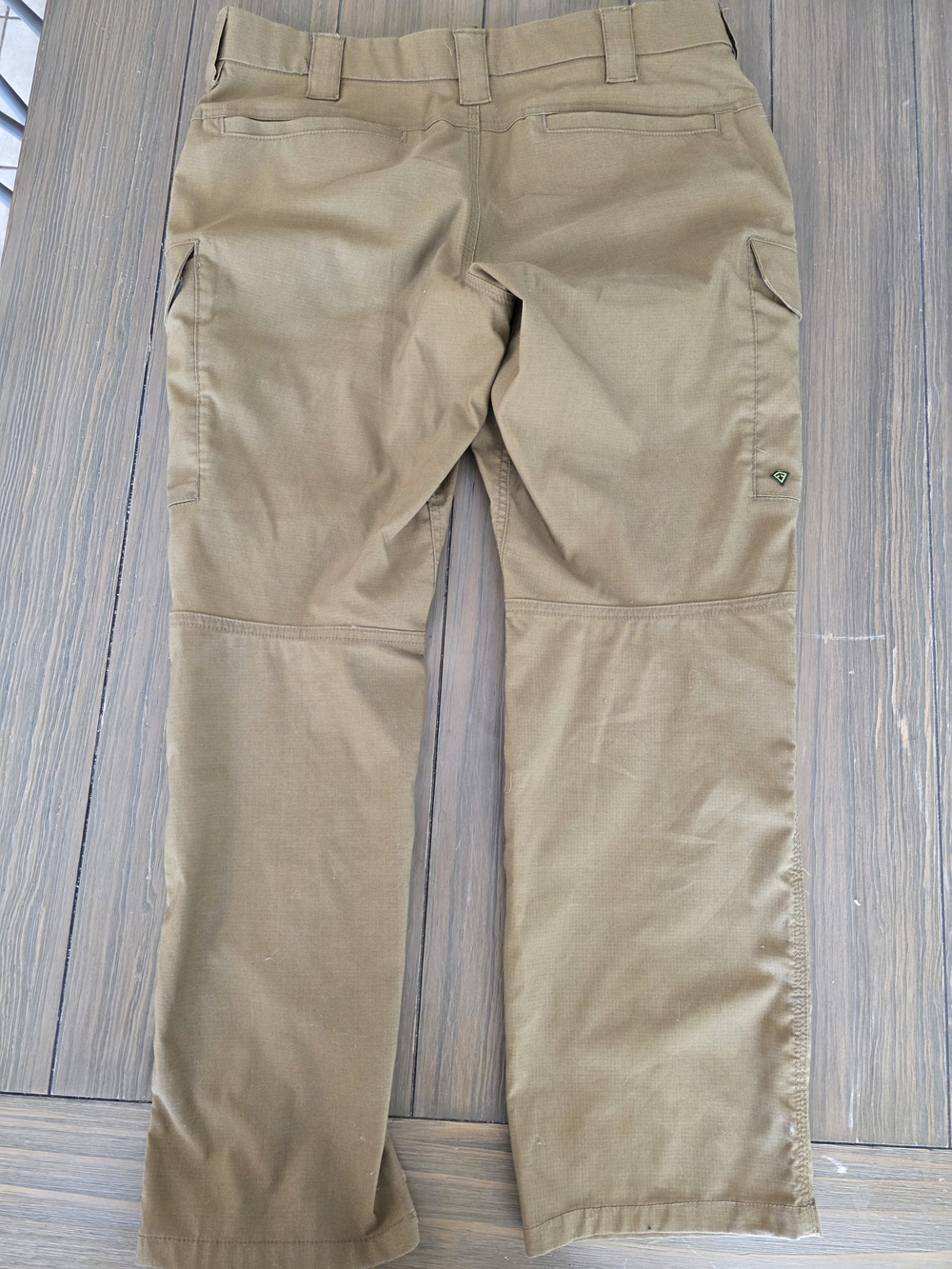 First Tactical Men's Brown Straight-Leg Work Pants